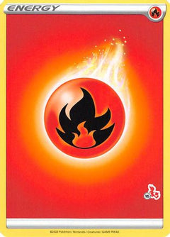 Fire Energy (Cinderace Stamp #16) [Battle Academy 2022]-1