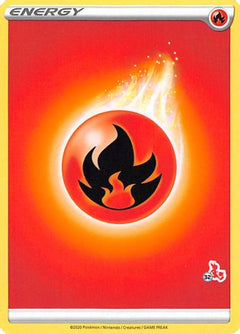 Fire Energy (Cinderace Stamp #32) [Battle Academy 2022]-1