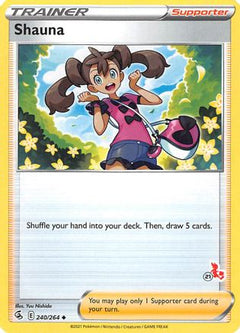 Shauna (240/264) (Cinderace Stamp #21) [Battle Academy 2022]-1