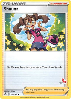 Shauna (240/264) (Cinderace Stamp #50) [Battle Academy 2022]-1