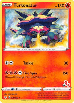 Turtonator (029/202) (Cinderace Stamp #39) [Battle Academy 2022]-1
