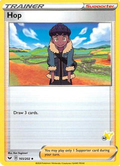 Hop (165/202) (Pikachu Stamp #42) [Battle Academy 2022]-1