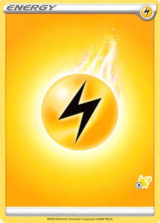 Lightning Energy (Pikachu Stamp #8) [Battle Academy 2022]-1
