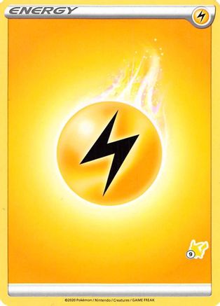 Lightning Energy (Pikachu Stamp #9) [Battle Academy 2022]-1