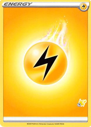 Lightning Energy (Pikachu Stamp #11) [Battle Academy 2022]-1
