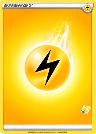 Lightning Energy (Pikachu Stamp #12) [Battle Academy 2022]-1