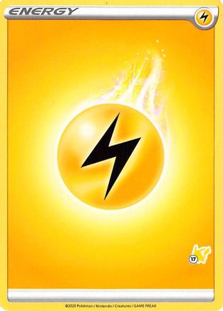 Lightning Energy (Pikachu Stamp #17) [Battle Academy 2022]-1