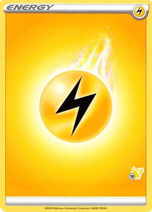 Lightning Energy (Pikachu Stamp #19) [Battle Academy 2022]-1