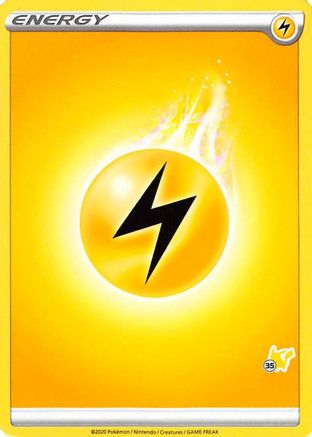 Lightning Energy (Pikachu Stamp #35) [Battle Academy 2022]-1