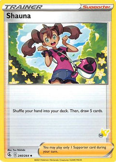 Shauna (240/264) (Pikachu Stamp #50) [Battle Academy 2022]-1
