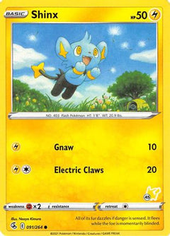 Shinx (091/264) (Pikachu Stamp #45) [Battle Academy 2022]-1