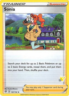 Sonia (167/192) (Pikachu Stamp #51) [Battle Academy 2022]-1