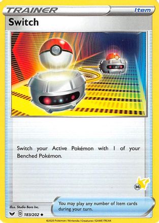 Switch (183/202) (Pikachu Stamp #36) [Battle Academy 2022]-1