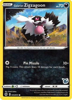 Galarian Zigzagoon (035/073) (Eevee Deck) [Battle Academy 2022]-1