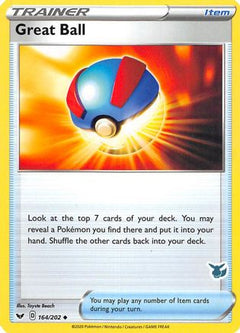 Great Ball (164/202) (Eevee Deck) [Battle Academy 2022]-1
