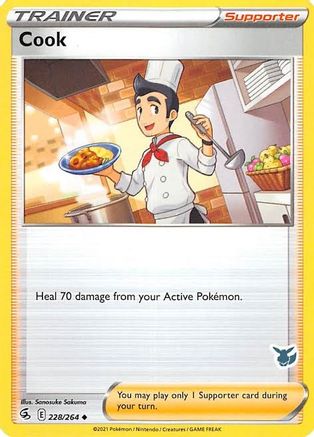 Cook (228/264) (Eevee Deck) [Battle Academy 2022]-1