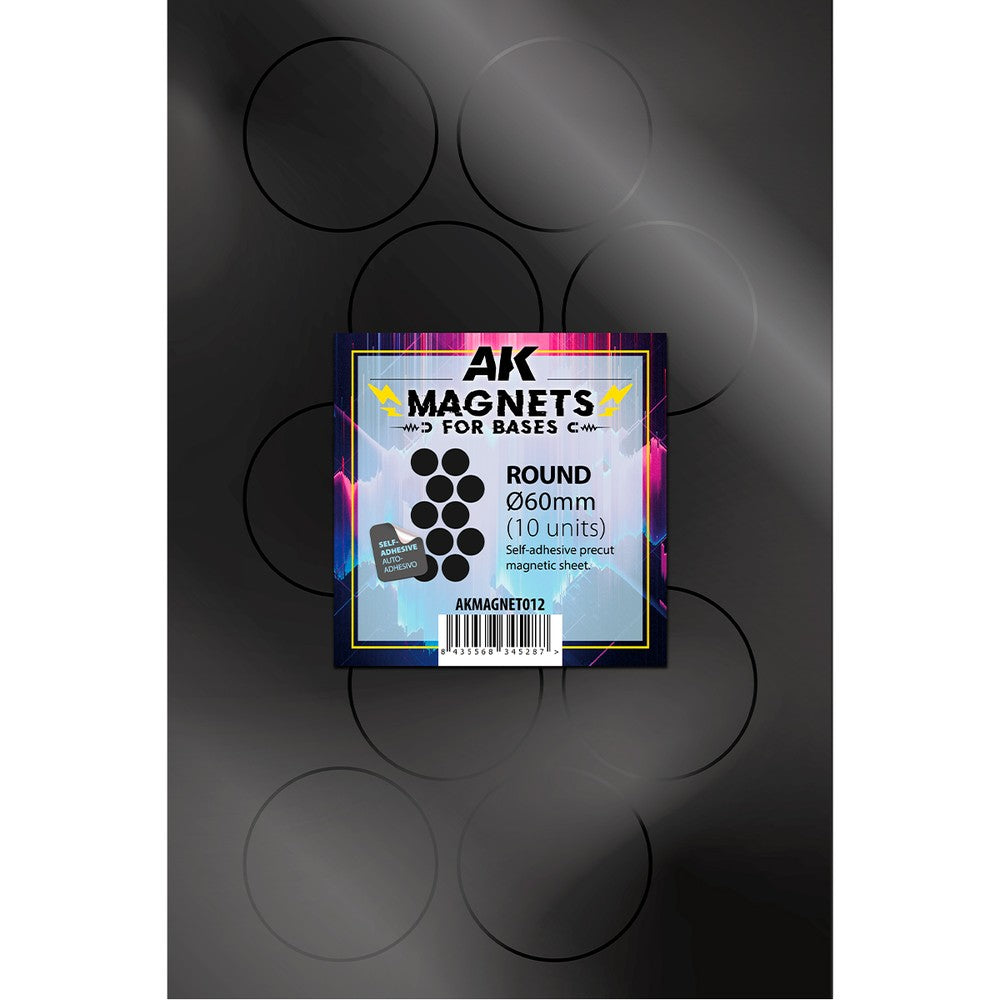 AK Interactive - Magnets - Round 60 Ø - 10 units