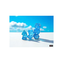 CHX 22566 Luminary Mega-hedral Sky/silver Luminary 7-Die Set
