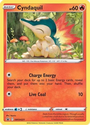 Cyndaquil (SWSH221) [Sword & Shield: Black Star Promos]-1