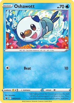 Oshawott (SWSH222) [Sword & Shield: Black Star Promos]-1