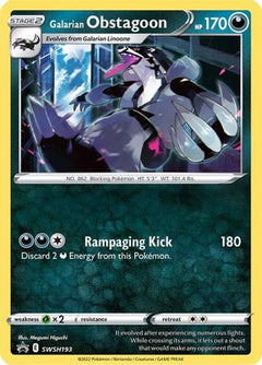 Galarian Obstagoon (SWSH193) [Sword & Shield: Black Star Promos]-1