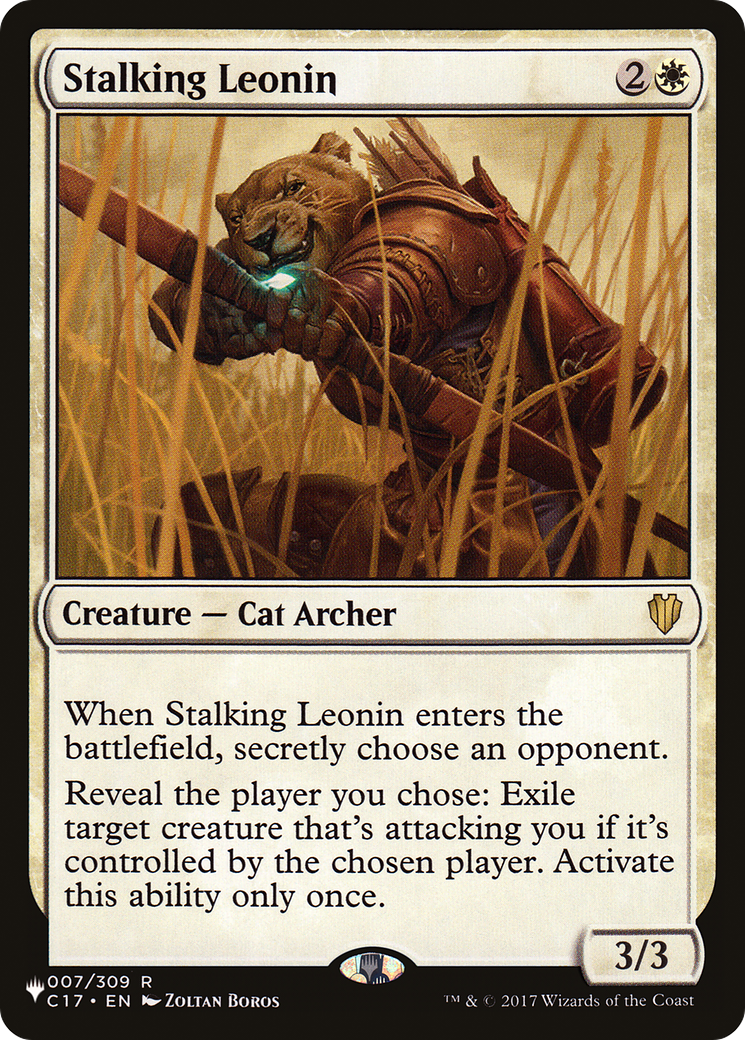 Stalking Leonin [The List]-1