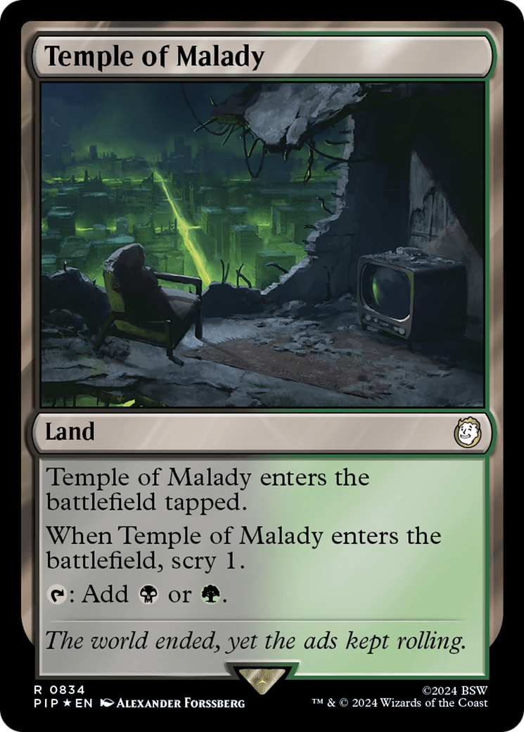 Temple of Malady (Surge Foil) [Fallout]-1