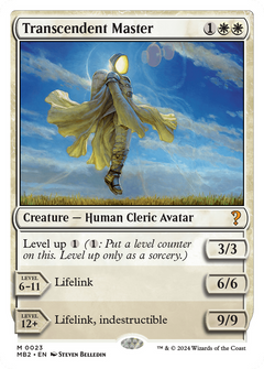 Transcendent Master (White Border) [Mystery Booster 2]-1
