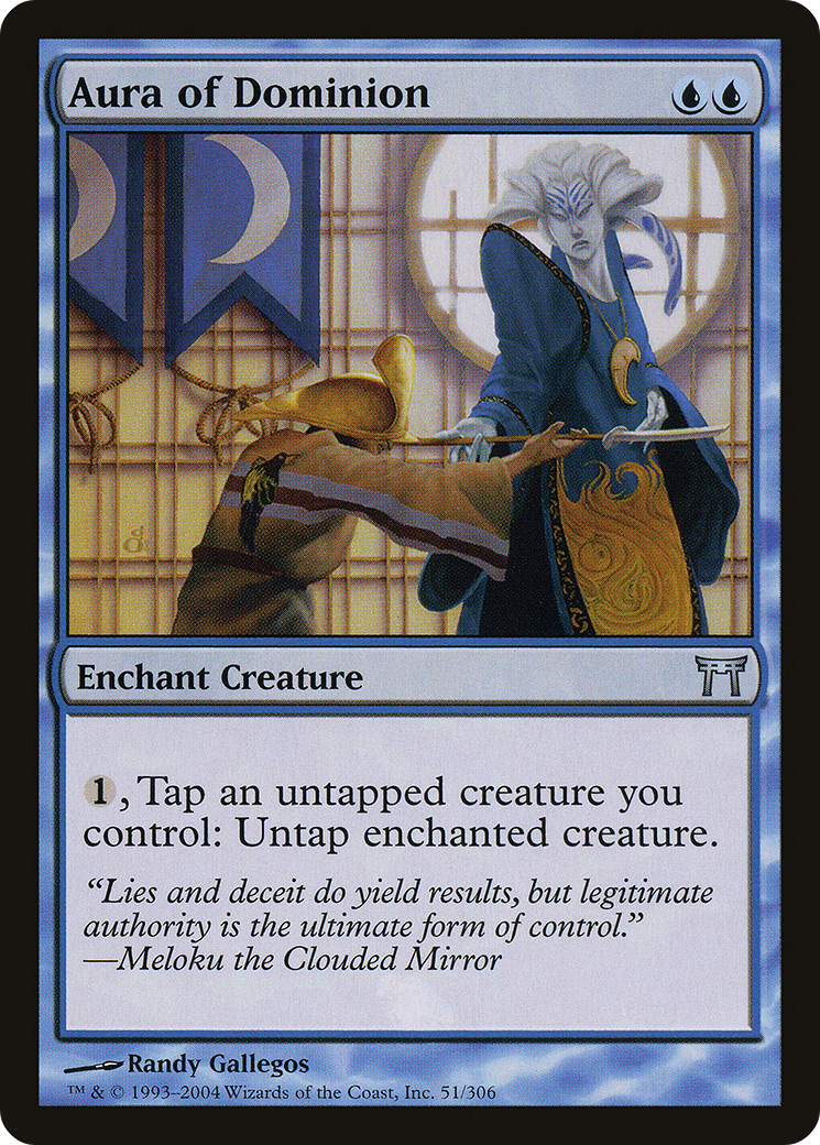 Aura of Dominion [Champions of Kamigawa]-1