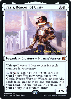 Tazri, Beacon of Unity [Zendikar Rising Prerelease Promos]-1