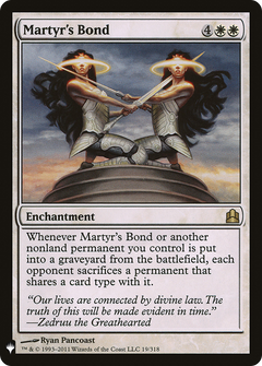 Martyr's Bond [The List]-1