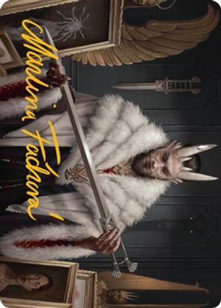Lord Xander, the Collector Art Card (Gold-Stamped Signature) (ASSNC-029) - Art Series: Streets of New Capenna-1