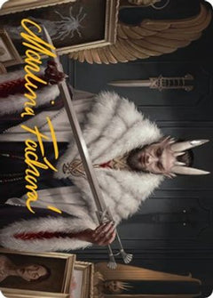 Lord Xander, the Collector Art Card (Gold-Stamped Signature) (ASSNC-029) - Art Series: Streets of New Capenna-1