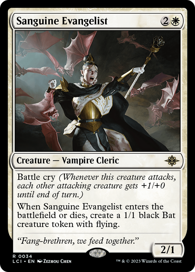 Sanguine Evangelist [The Lost Caverns of Ixalan]-1