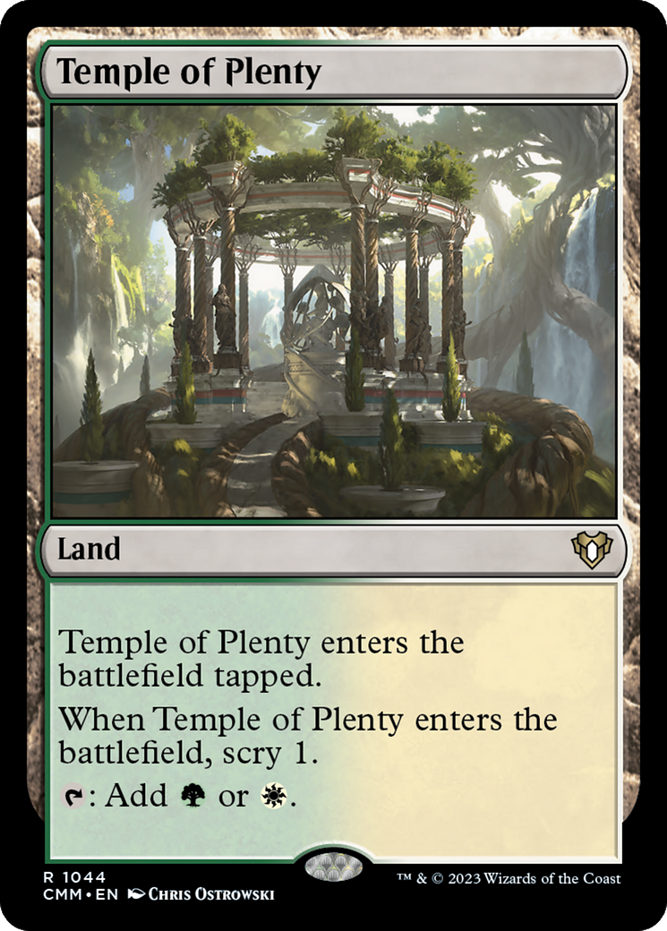 Temple of Plenty [Commander Masters]-1
