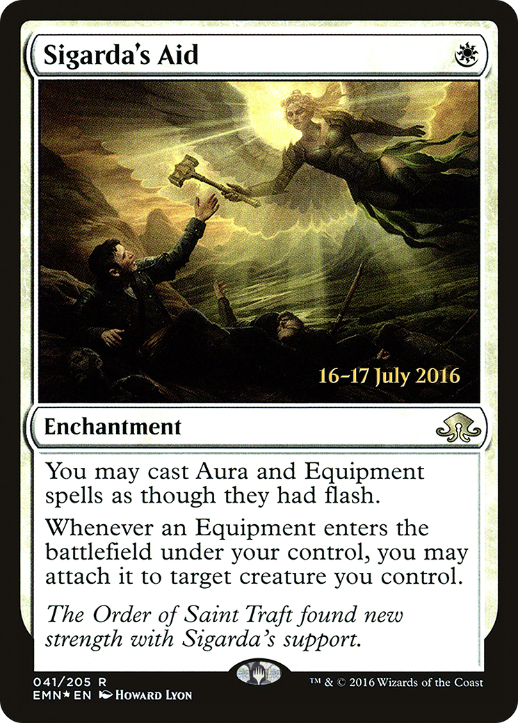 Sigarda's Aid [Eldritch Moon Prerelease Promos]-1