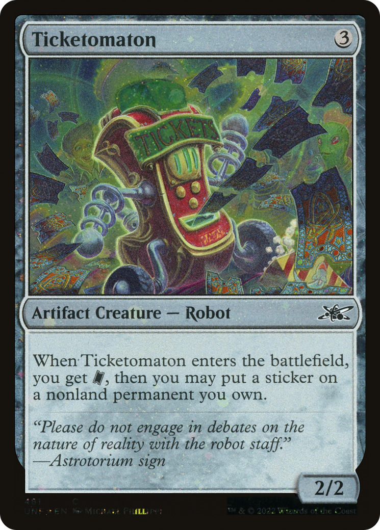 Ticketomaton (Galaxy Foil) [Unfinity]-1