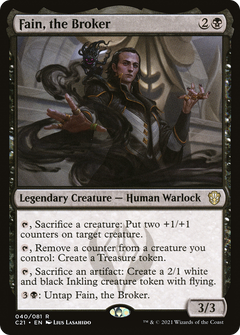 Fain, the Broker [Commander 2021]-1
