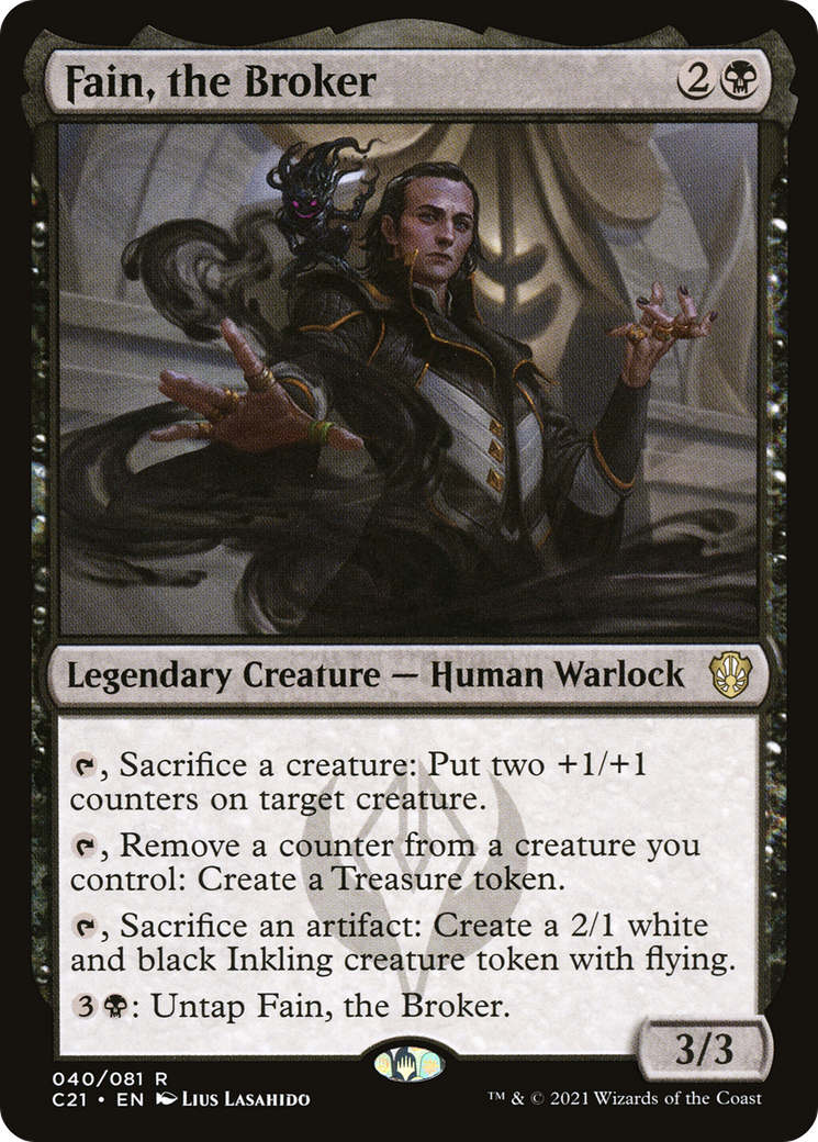 Fain, the Broker [Commander 2021]-1