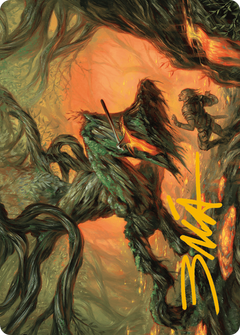 Stump Stomp // Stump Stomp (AMH3-020) - Modern Horizons 3 Art Series (Borderless)-1