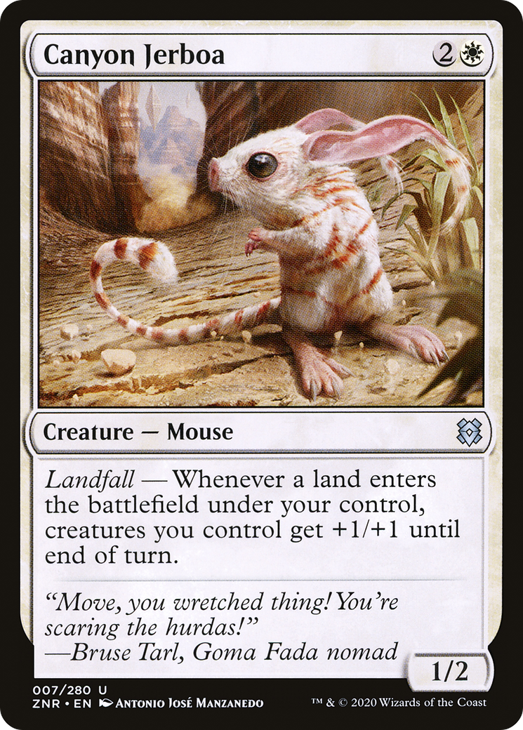 Canyon Jerboa [Zendikar Rising]-1