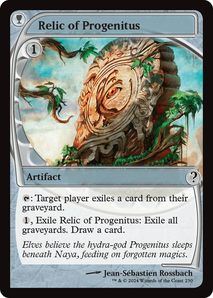 Relic of Progenitus (Future Sight) [Mystery Booster 2]-1