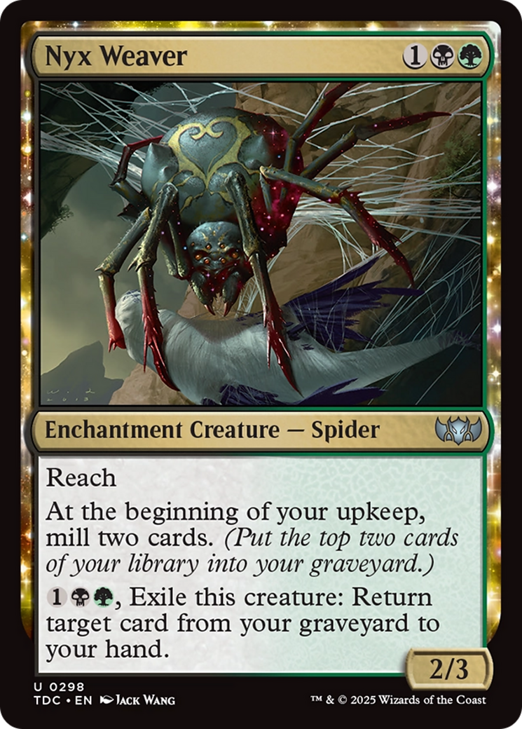 Nyx Weaver [Tarkir: Dragonstorm Commander]-1
