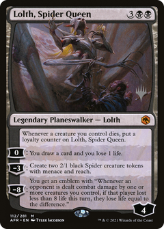 Lolth, Spider Queen (Promo Pack) [Dungeons & Dragons: Adventures in the Forgotten Realms Promos]-1