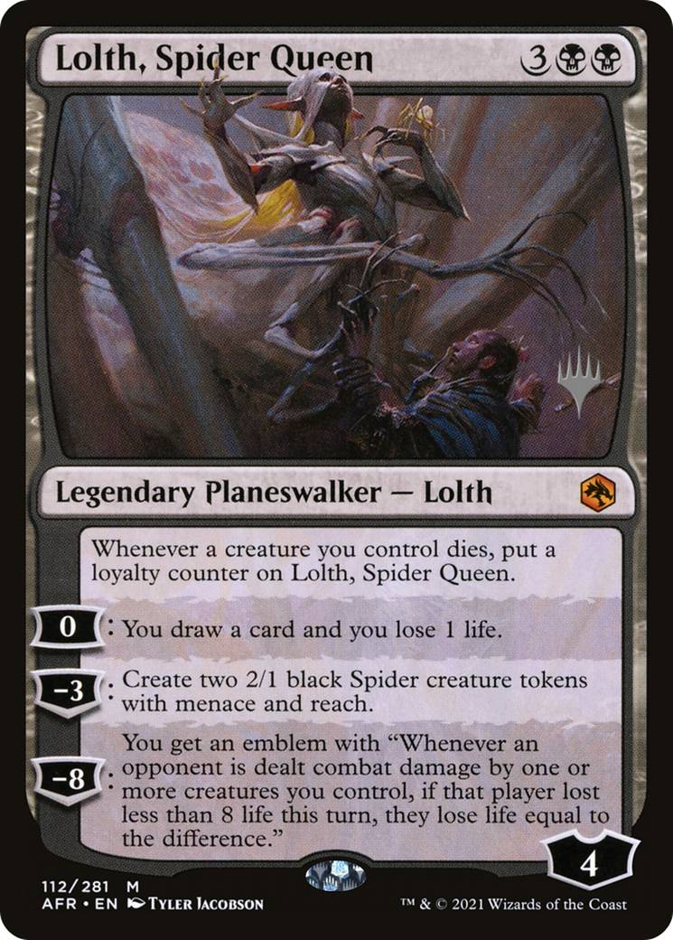 Lolth, Spider Queen (Promo Pack) [Dungeons & Dragons: Adventures in the Forgotten Realms Promos]-1