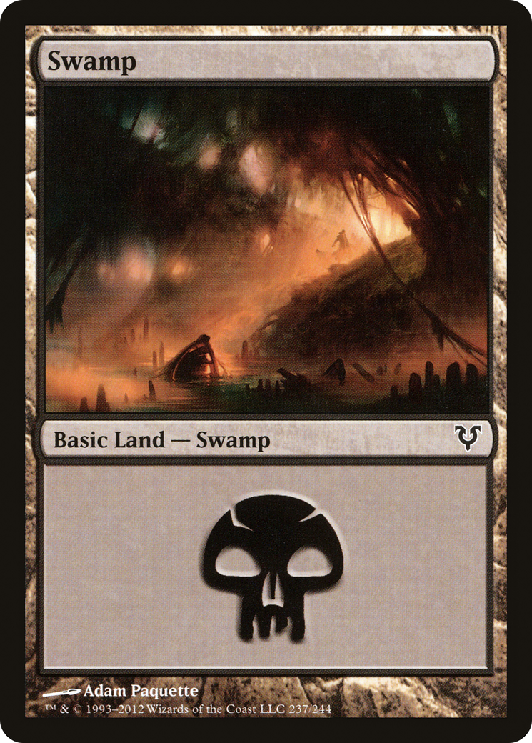 Swamp (237) [Avacyn Restored]-1