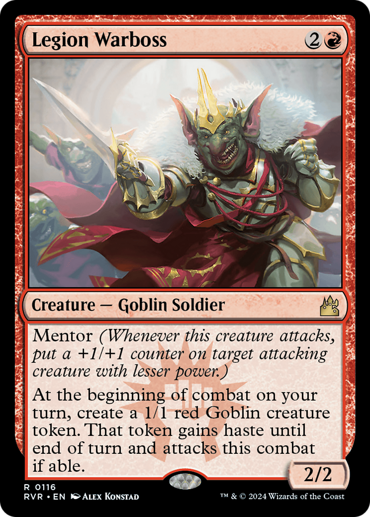 Legion Warboss [Ravnica Remastered]-1