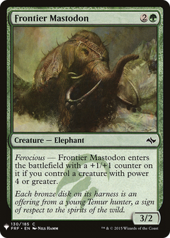 Frontier Mastodon [Mystery Booster]-1