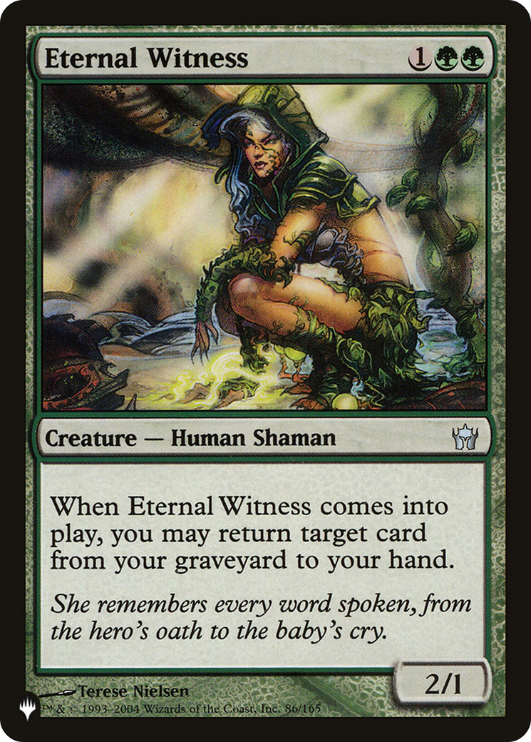 Eternal Witness [The List]-1