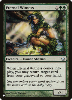 Eternal Witness [The List]-1